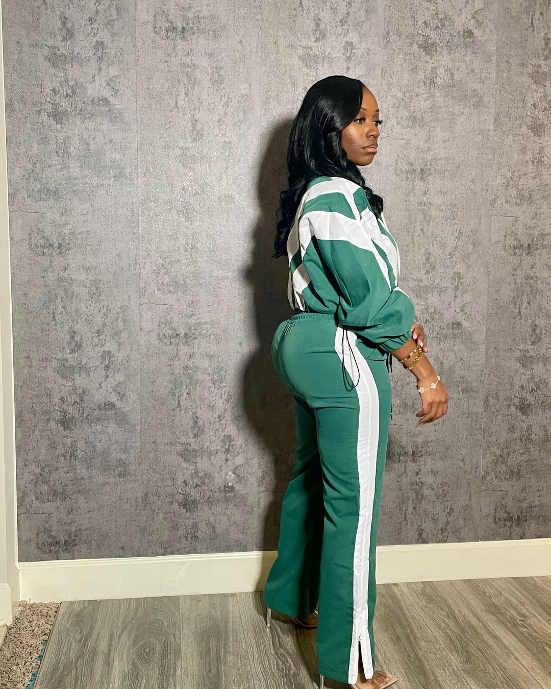 Green Reflex Tracksuit [Restock Ship Date 12/18]