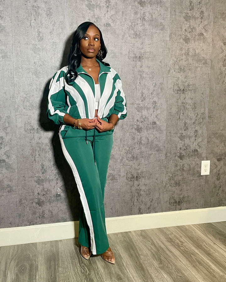 Green Reflex Tracksuit [Restock Ship Date 12/18]